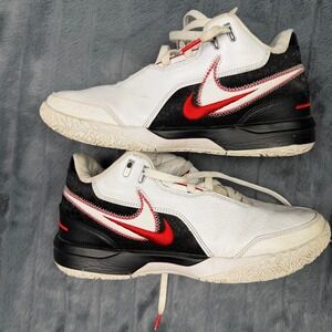 Nike Air Zoom Generation First Game White Black Red FJ1566-100 Mens 10